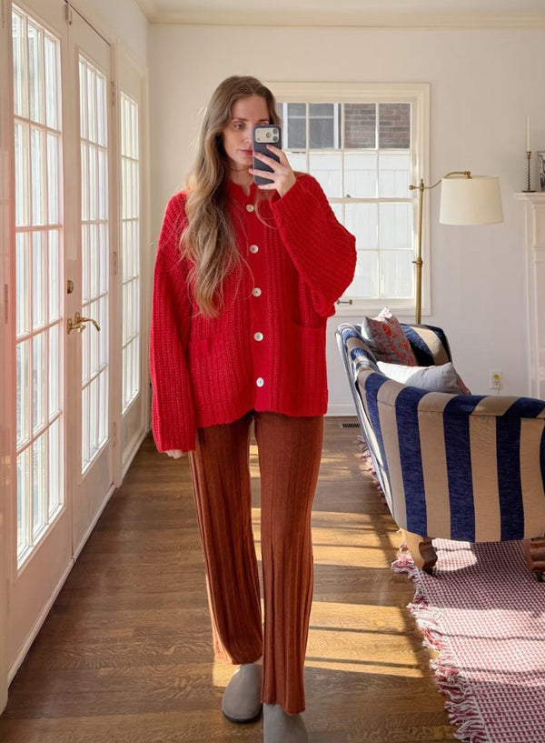 Sybil Ribbed Cardigan