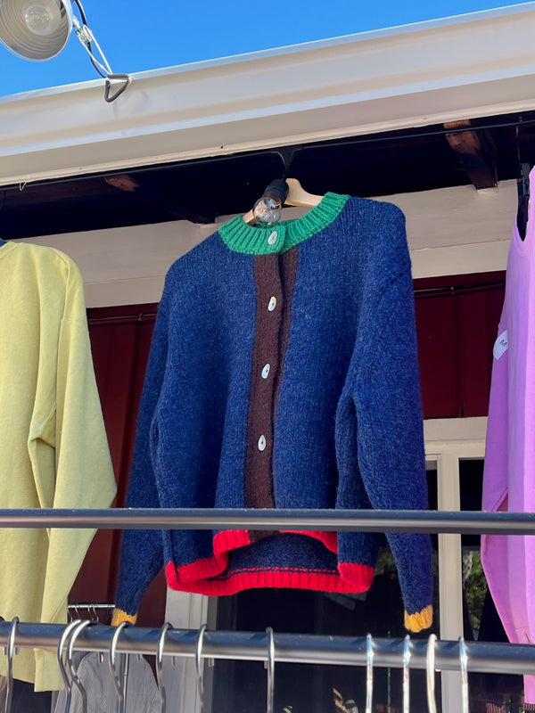 Sheba Cardigan Colorblock