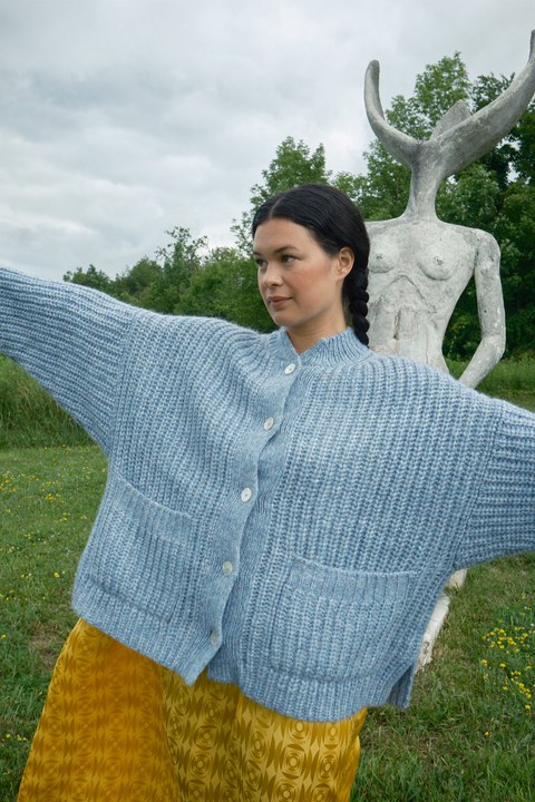 Sybil Ribbed Cardigan