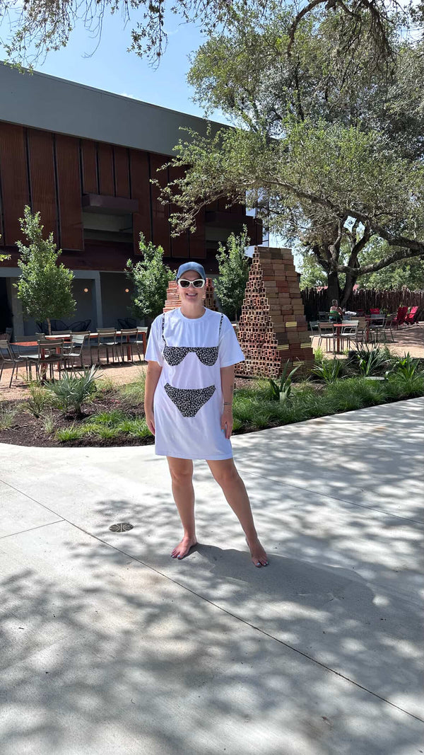 Florida Woman Appliqué Dress