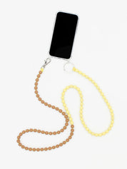 Doppelhandykette Long Phone Necklace - Butter/Mocha