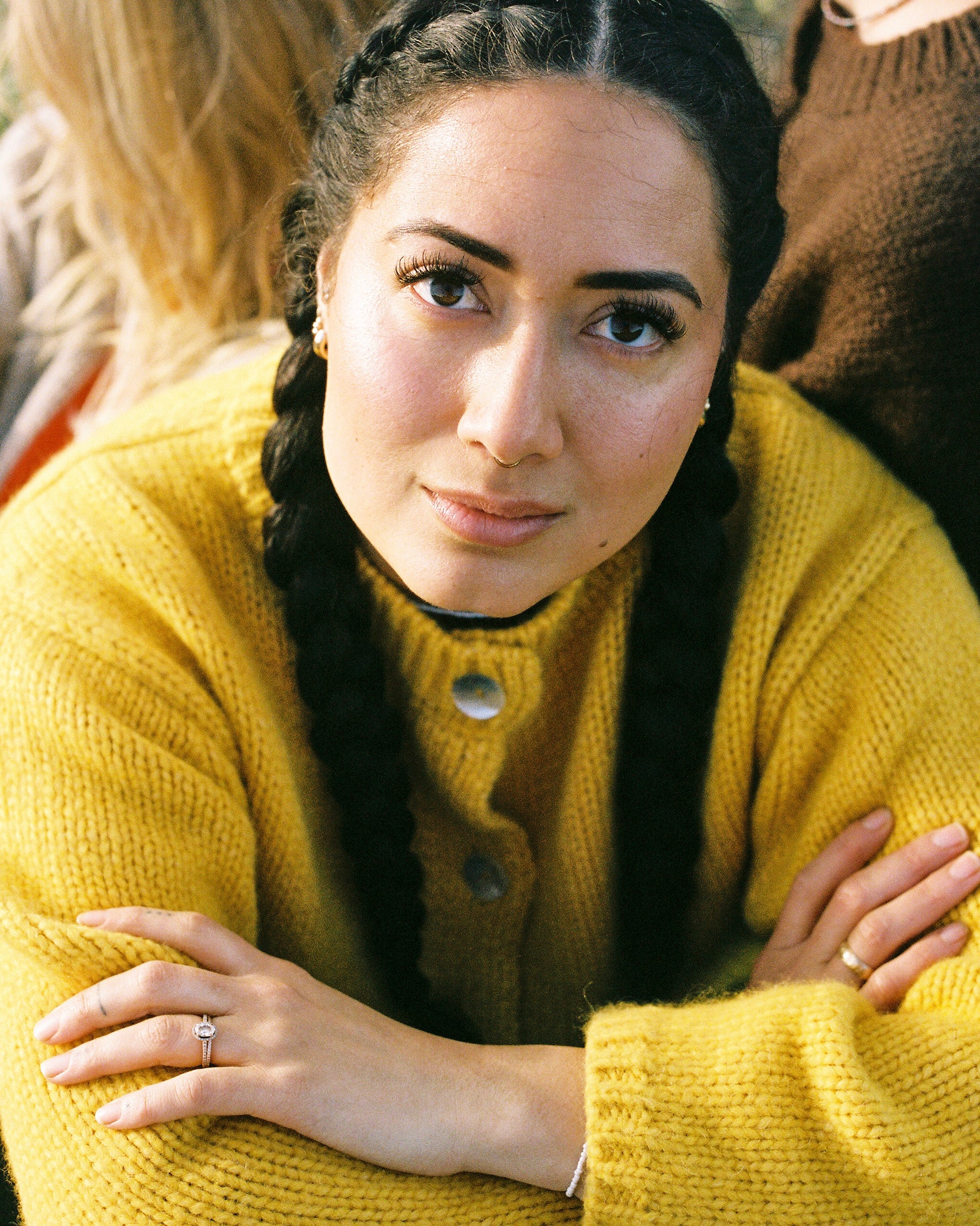 Sheba Cardigan Sweater - Dijon
