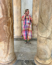 Nikki Chasin x The House That Lars Built Play Skirt in Midsommar Plaid