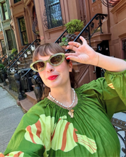 Ballad Dress Fish - Green