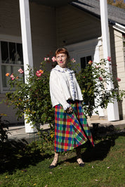 Play Skirt - Rainbow Grid