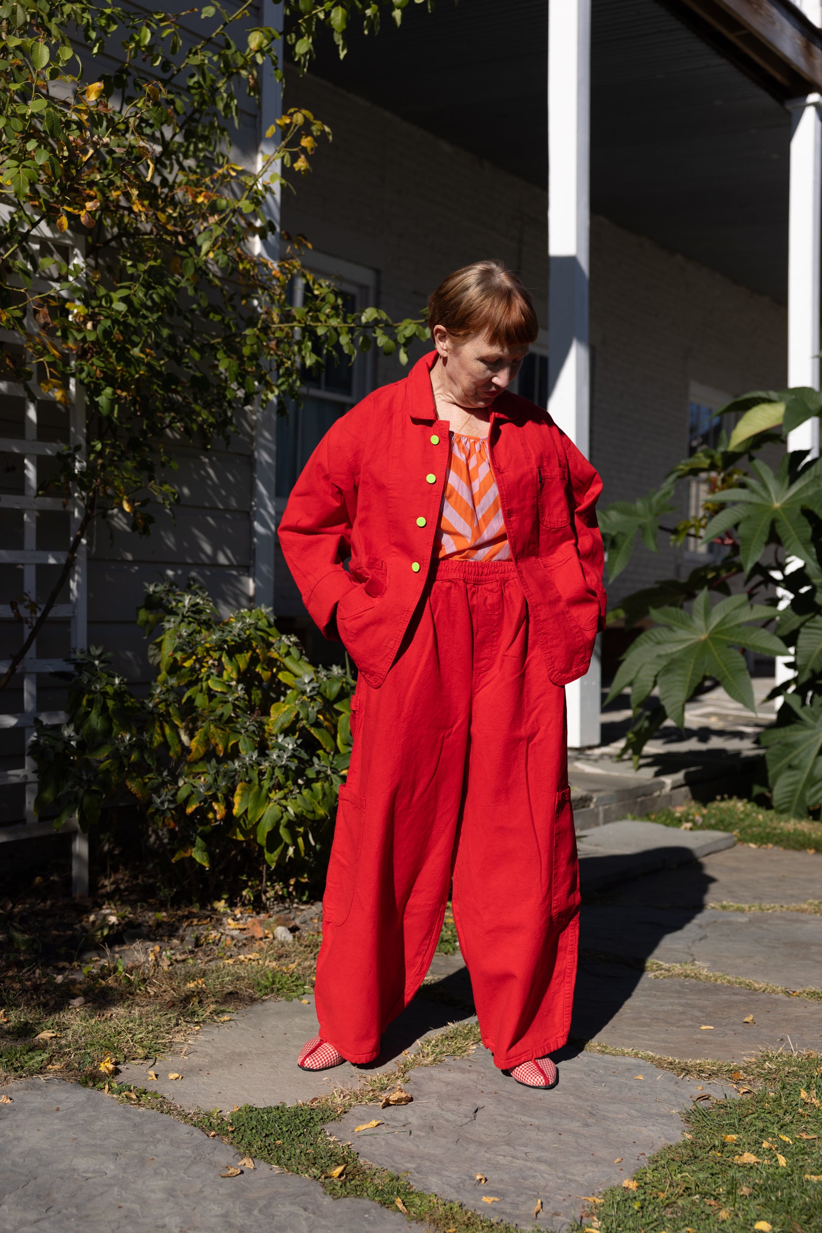 Forager Coat - Tomato