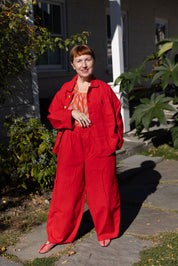 Forager Coat - Tomato
