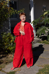 Forager Coat - Tomato