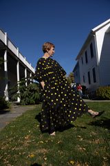 Arlecchino Polka Dot Jumpsuit - Bumblebee Dot