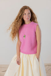 Sabine Alpaca Sweater Vest- Dollhouse
