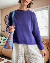 Iris Rollneck Pullover - Viola