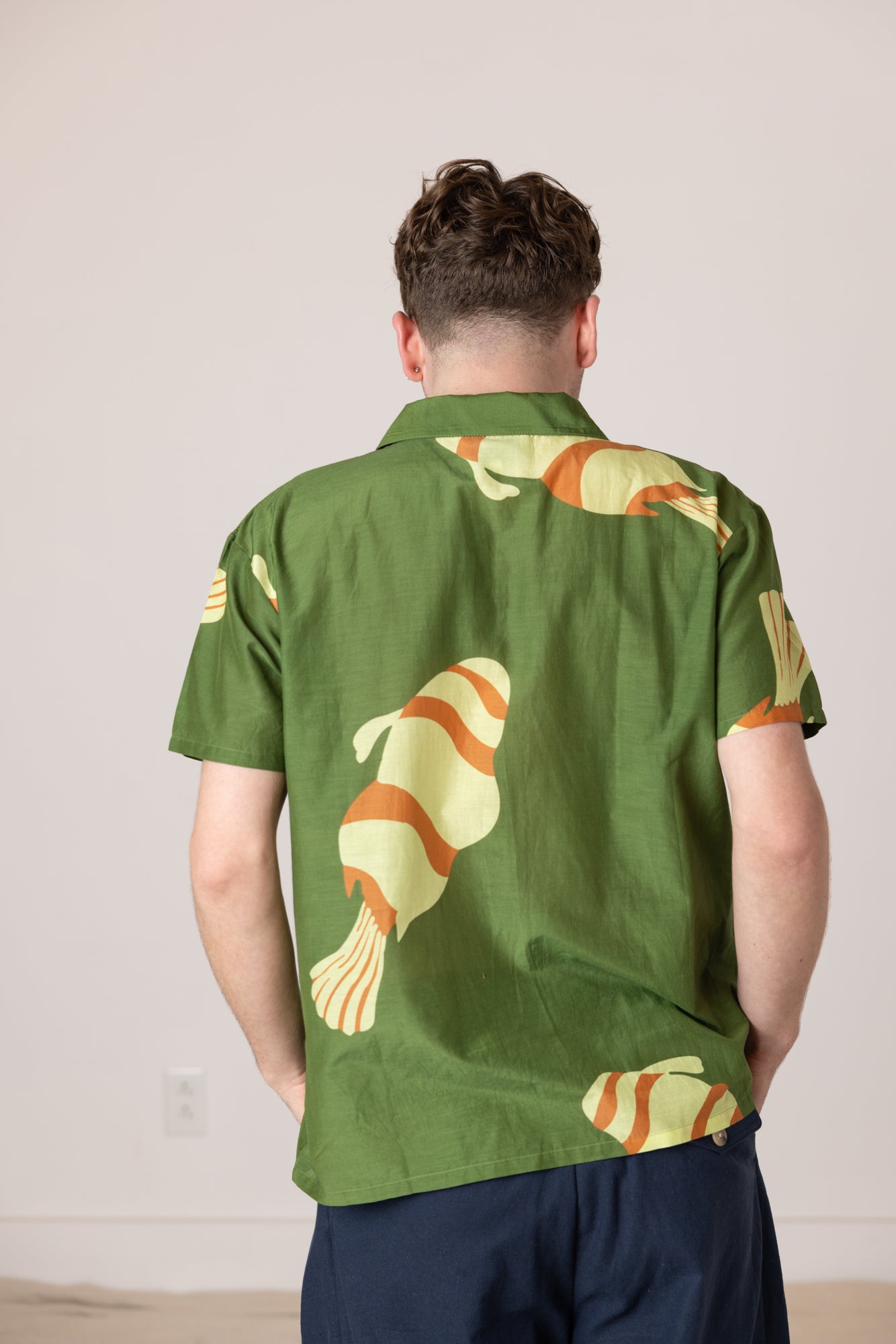 Dylan Fish Shirt- Green