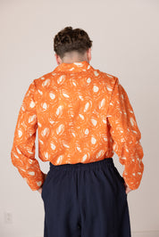 Homer Buttondown - Orange Crayon