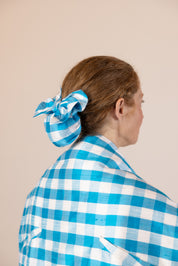 Titina Bun Cover - Blue and White Gingham
