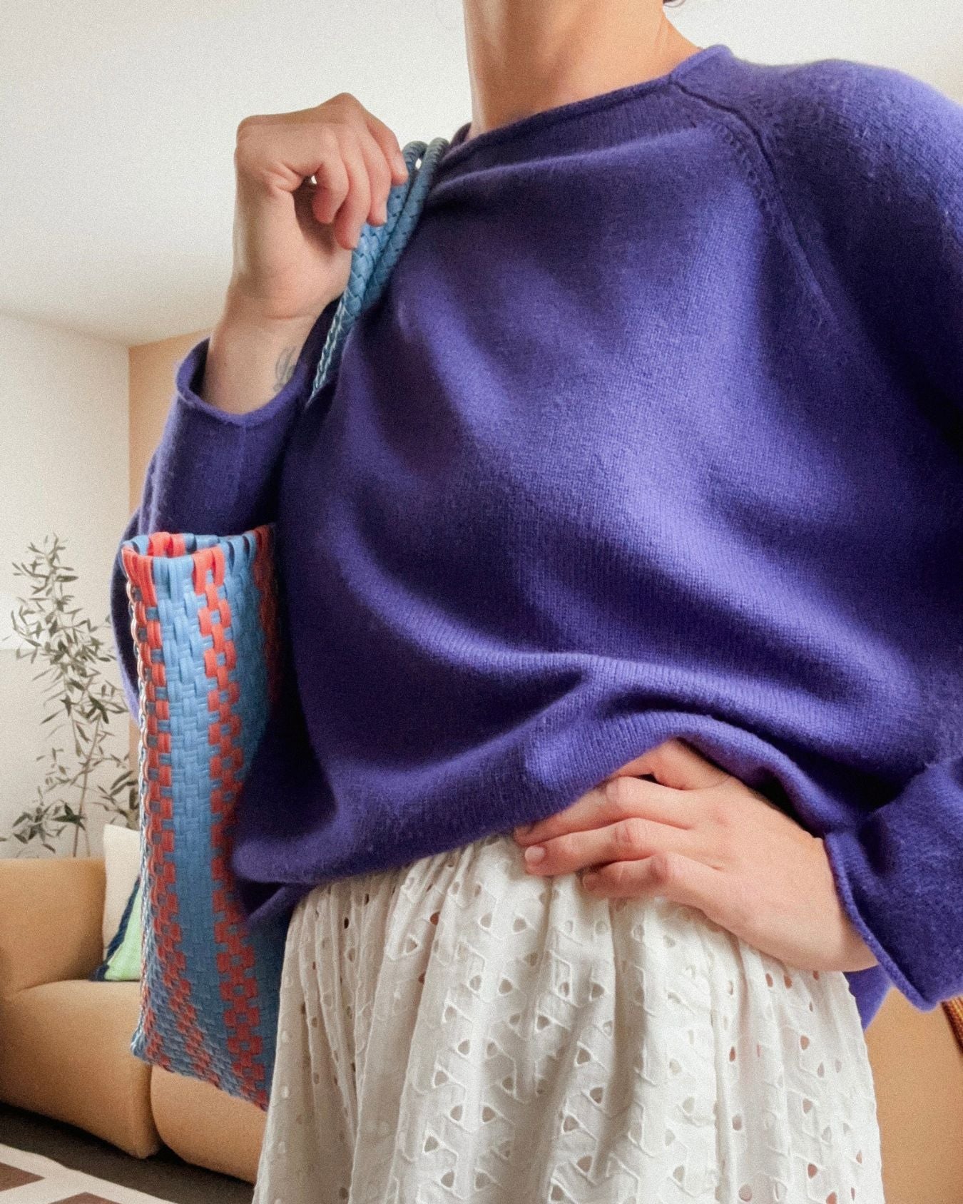 Iris Rollneck Pullover - Viola
