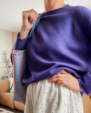 Iris Rollneck Pullover - Viola