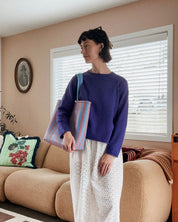Iris Rollneck Pullover - Viola