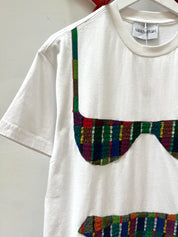 Florida Woman Appliqué Dress - Rainbow Grid