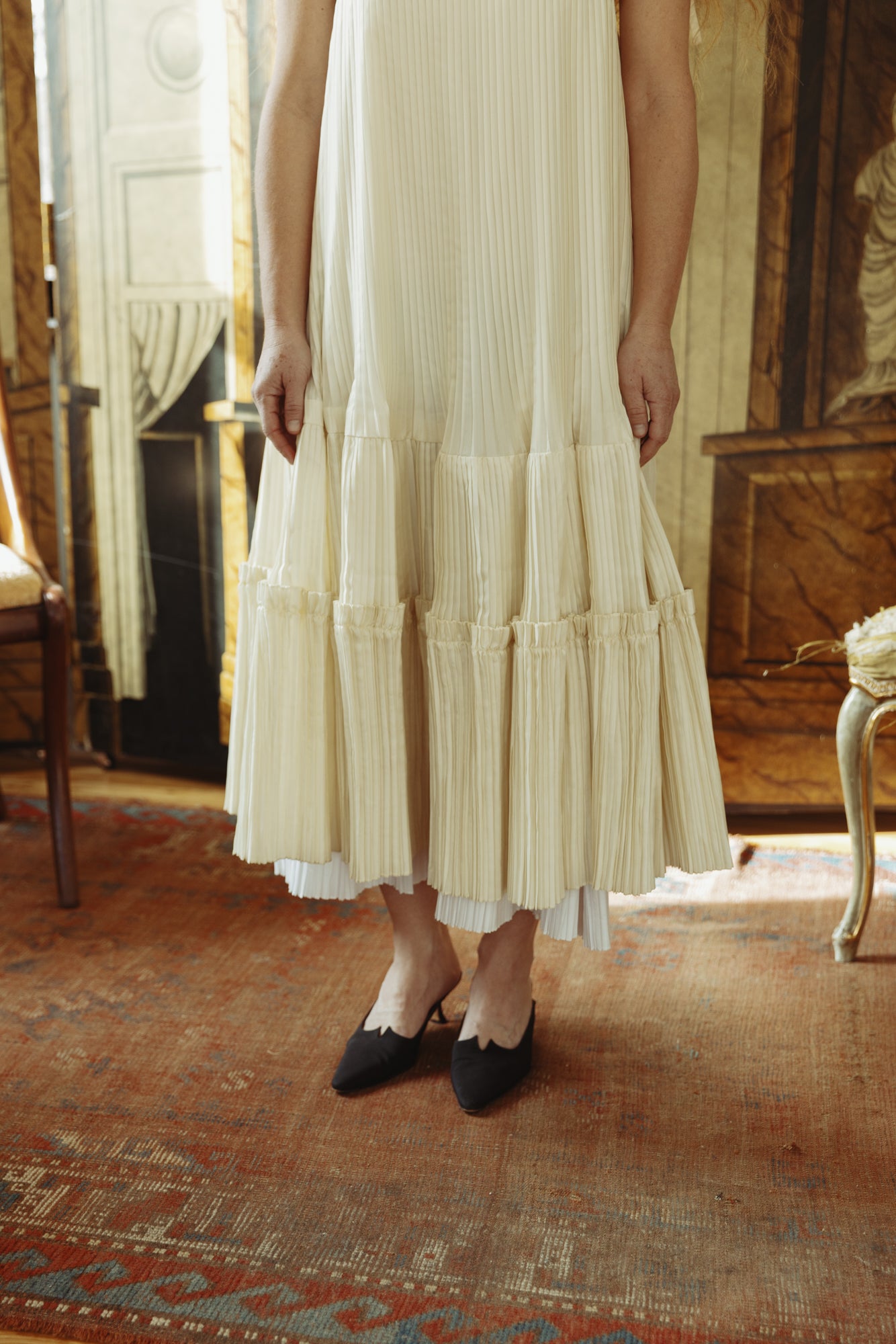 Octave Dress - Butter/Ivory