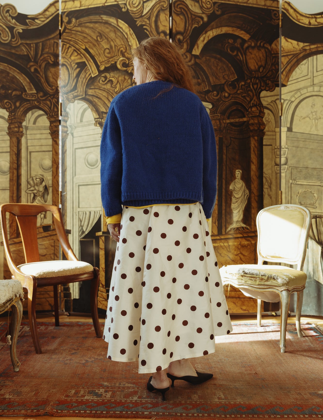 Sheba Cardigan Sweater - Cobalt, view 2