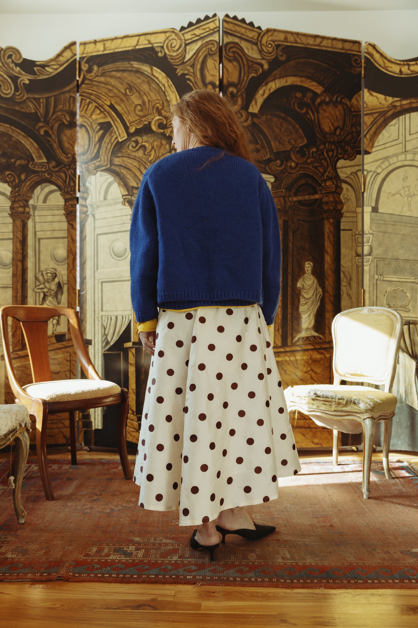 Sheba Cardigan Sweater - Cobalt
