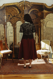 Play Skirt - Oxblood