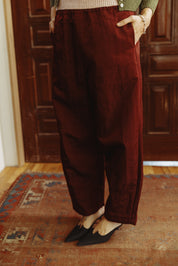 Contessa Pant - Oxblood