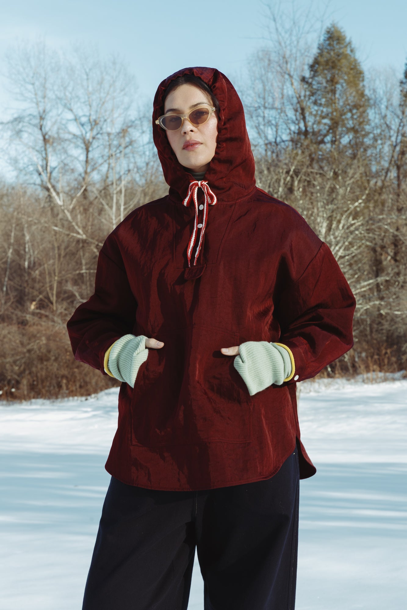 Tramontana Anorak - Oxblood
