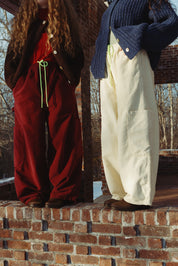 Chef Pants - Butter Horizontal Corduroy
