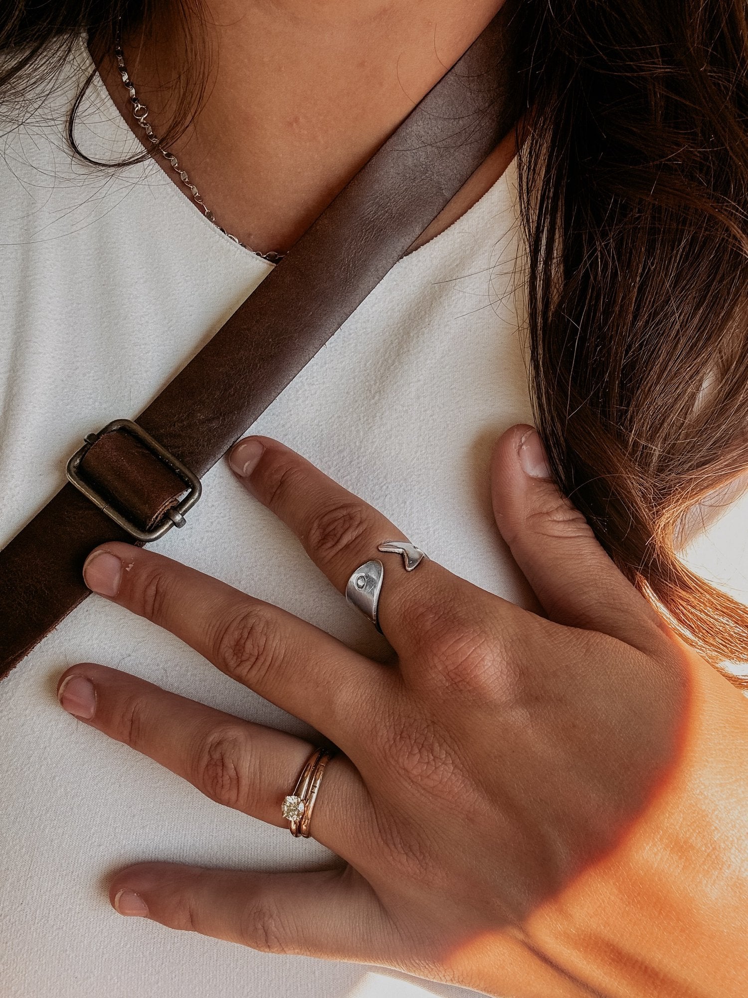 Sardine Ring - Bronze