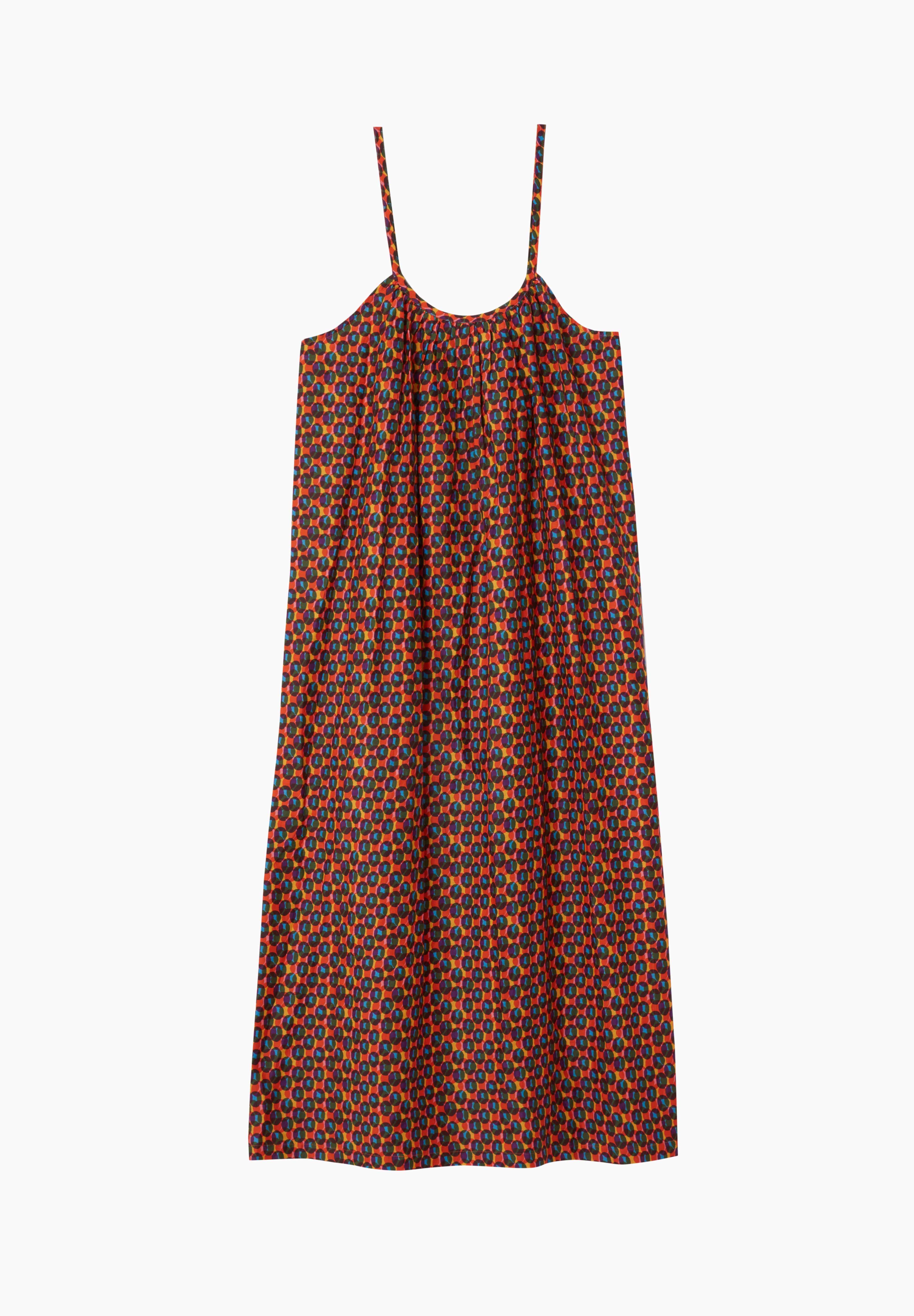 Amalia Tank Dress Cotton/Silk - Kaleidoscope Rainbow