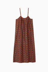 Amalia Tank Dress Cotton/Silk - Kaleidoscope Rainbow