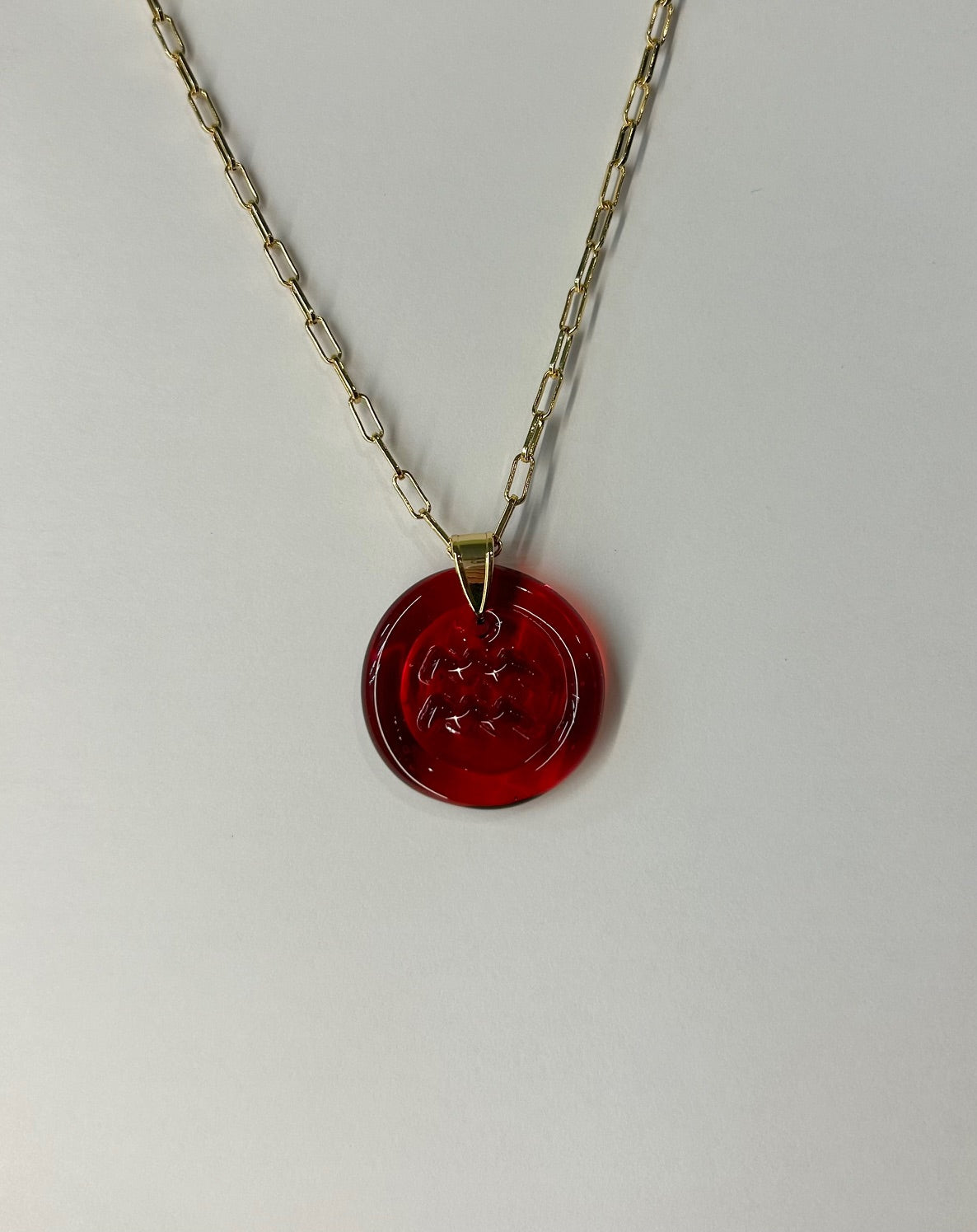 Zodiac Pendant Necklace - Garnet