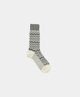 Jaquard Socks - Cream