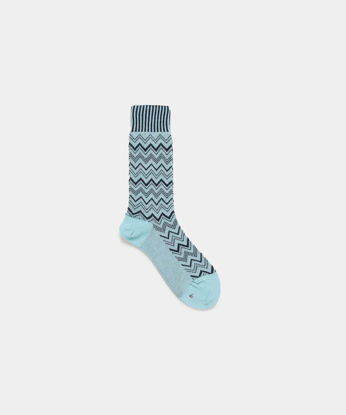 Jaquard Socks - Sky Blue
