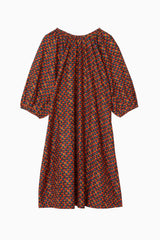 Ballad Dress Cotton/Silk - Kaleidoscope Rainbow