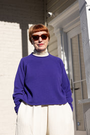 Iris Rollneck Pullover - Viola