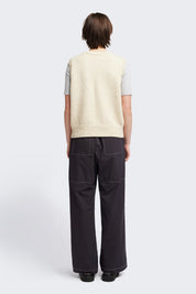 Picknicker Knit Vest - Ecru