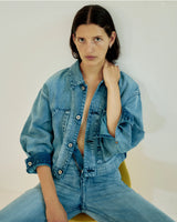 Cropped Denim Jacket