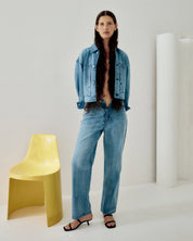 Cropped Denim Jacket