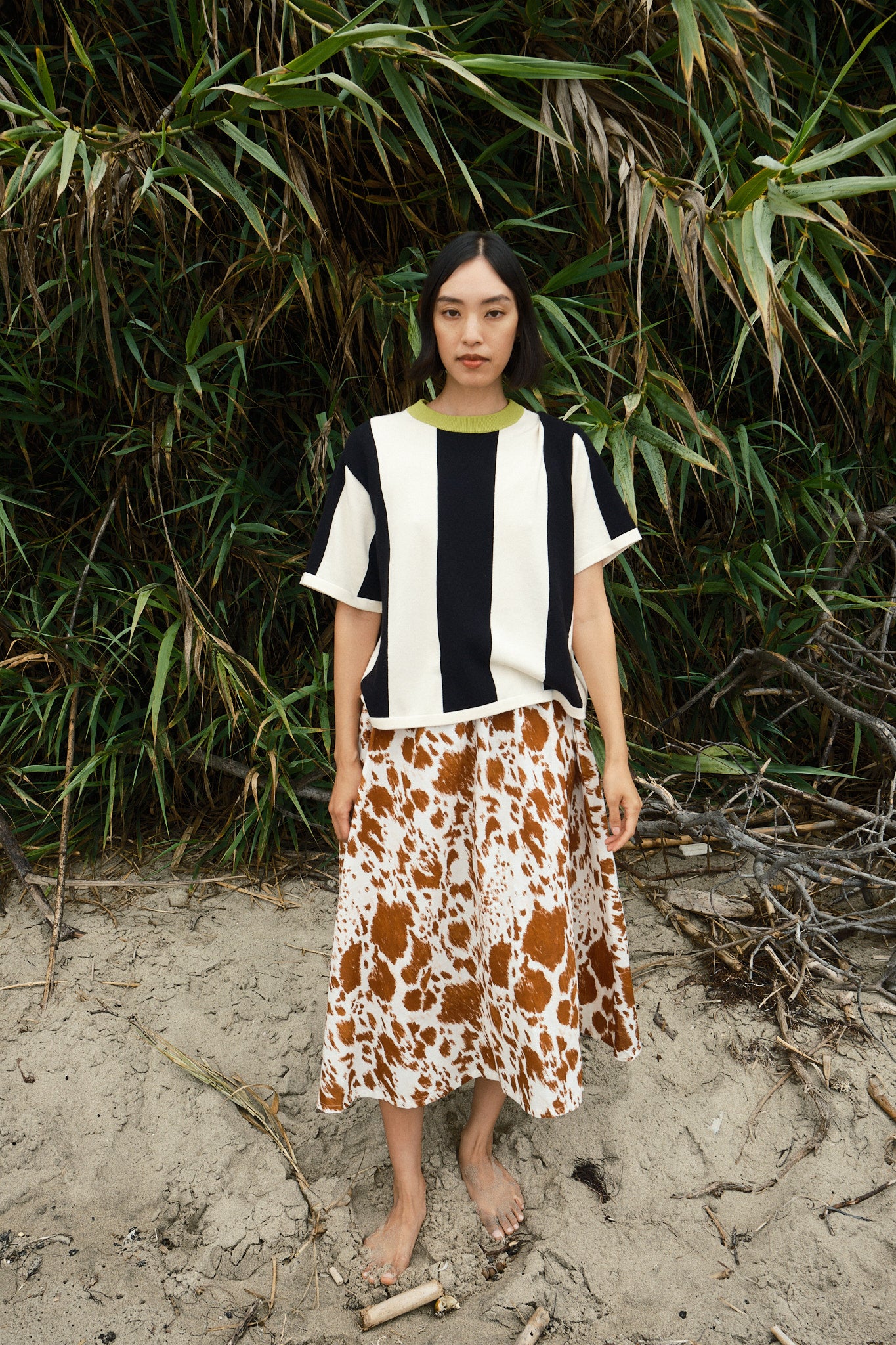Play Skirt - Cow Print