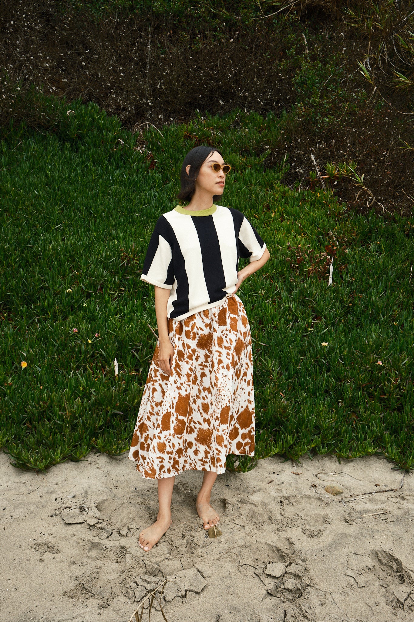 Play Skirt - Cow Print