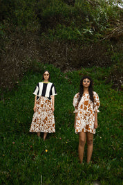 Felix Dress - Cow Print