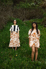 Felix Dress - Cow Print