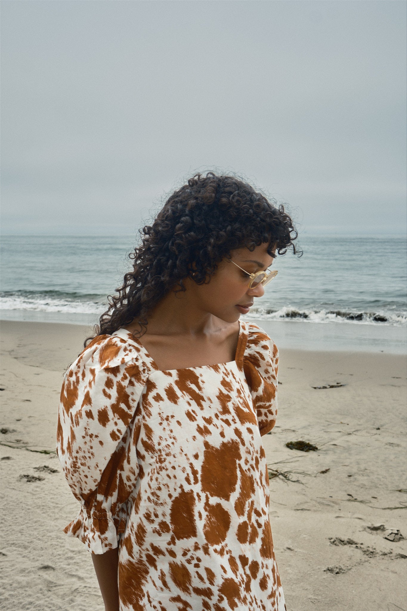 Felix Dress - Cow Print