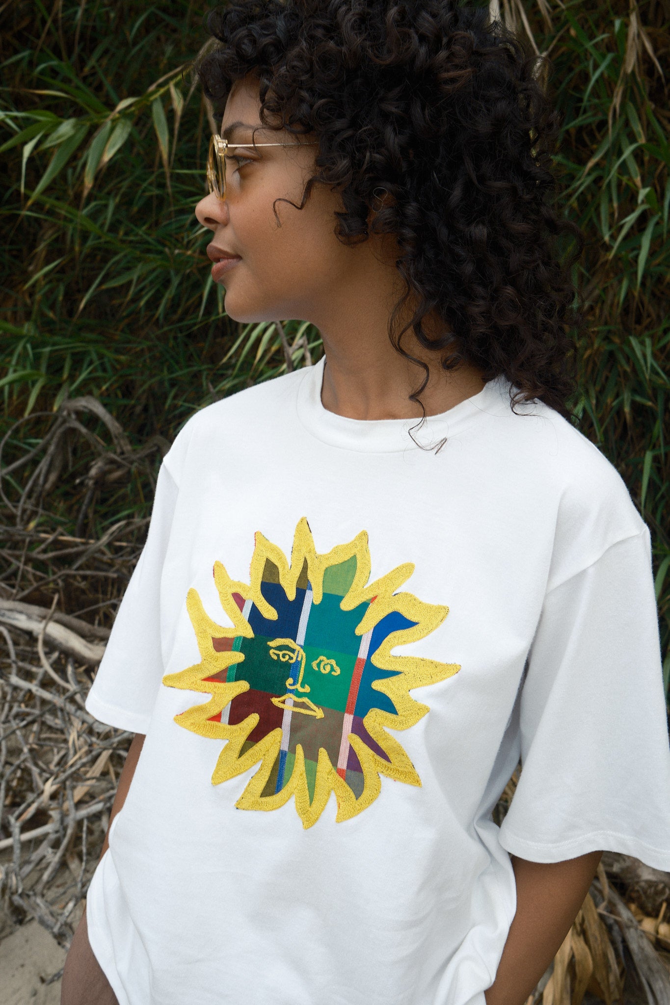 Sun Kiss Appliqué T-Shirt