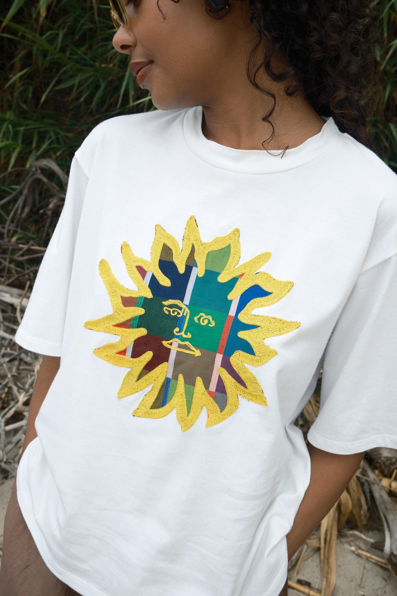 Sun Kiss Appliqué T-Shirt