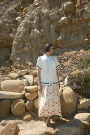 Play Skirt - Fruit Bell Tomato/Cream
