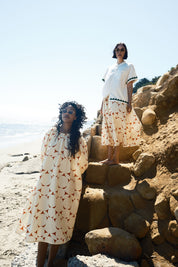 Ballad Dress - Fruit Bell Tomato/Cream