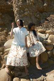 Play Skirt - Fruit Bell Tomato/Cream